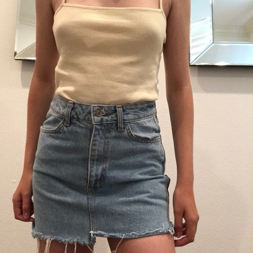 Brandy Melville John gault Juliette denim skirt